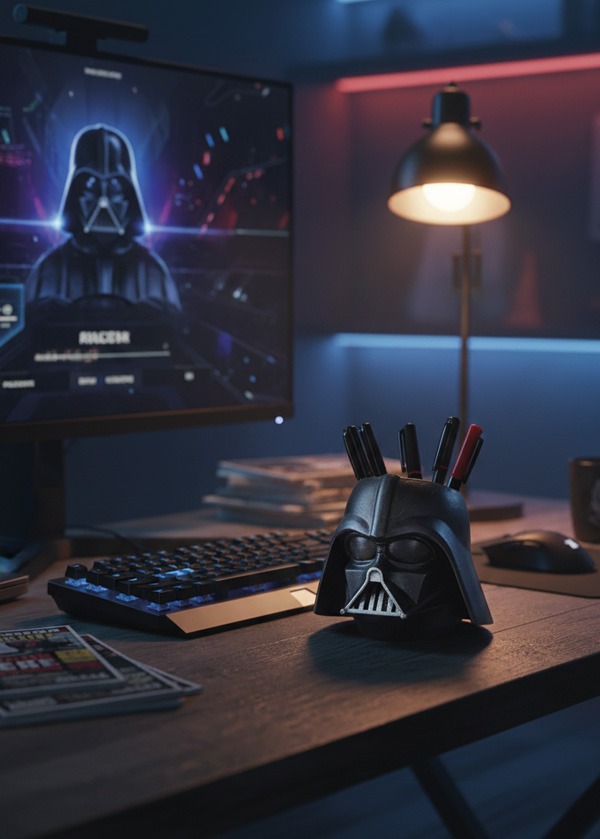 Darth Vader Tasarımlı Dekoratif Kalemlik