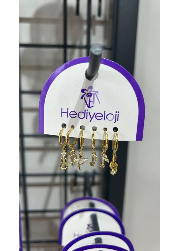 YAKEMİYOU ÇOKLU KÜPE 6