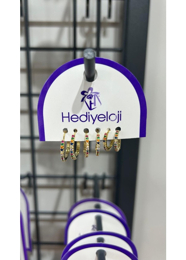 YAKEMİYOU ÇOKLU KÜPE 9