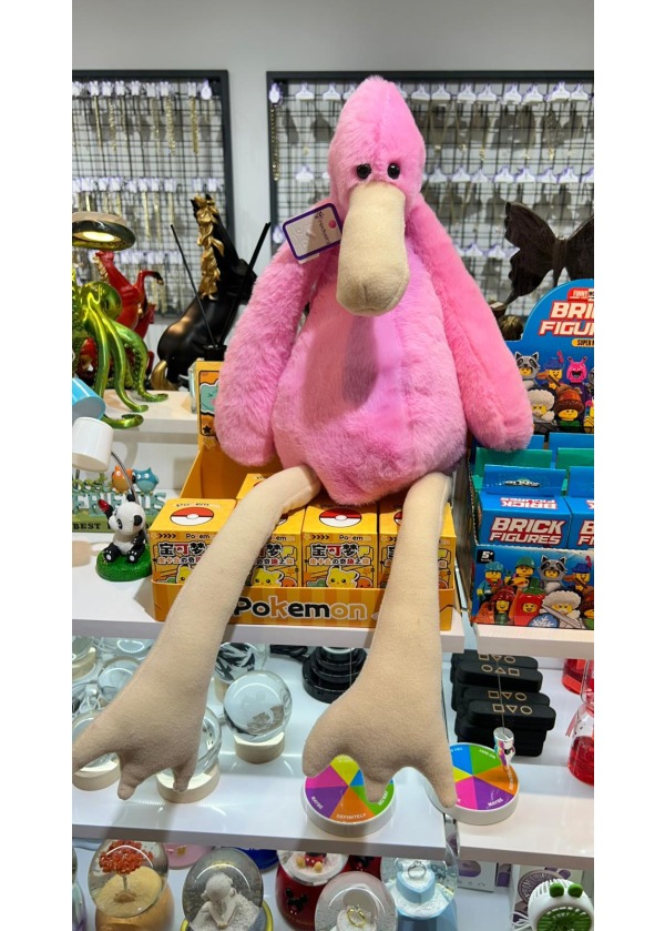 Uzun Bacaklı Ördek Peluş 75  CM ( 4 Renk Seçeneği )