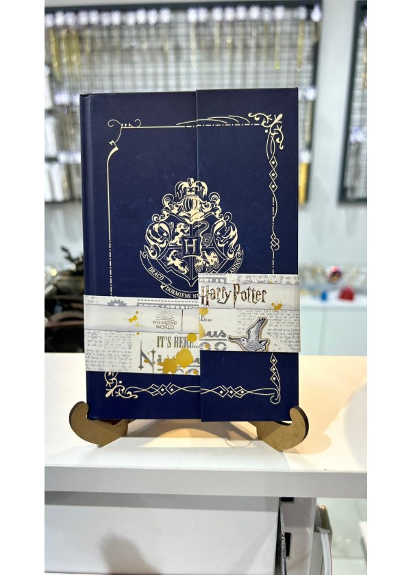 Harry Potter Temalı Mıknatıslı Kilitli Özel Günlük / Defter