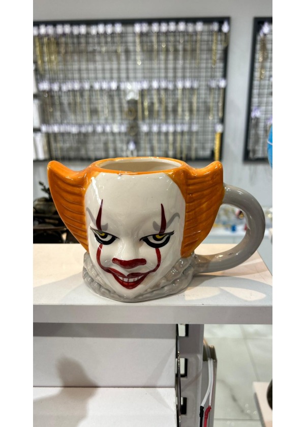 Pennywise  3D Korku Temalı Seramik Kupa