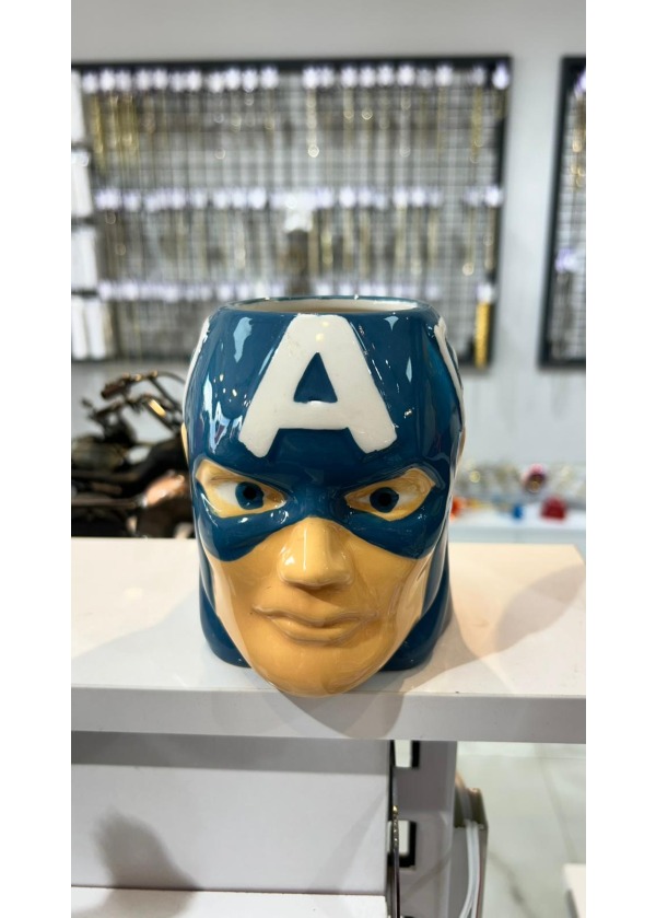 Captain America Tasarımlı Özel Seramik Kupa