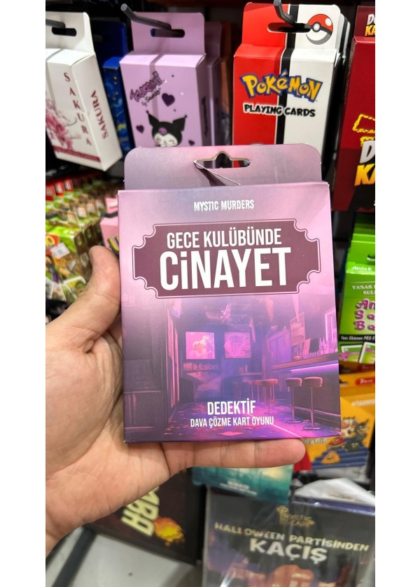 DEDEKTİF DAVA ÇÖZME KART  OYUNU