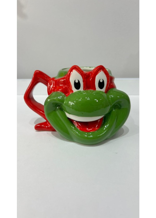 3 Boyutlu Ninja Kaplumbağalar Raphael Seramik Kupa Bardak